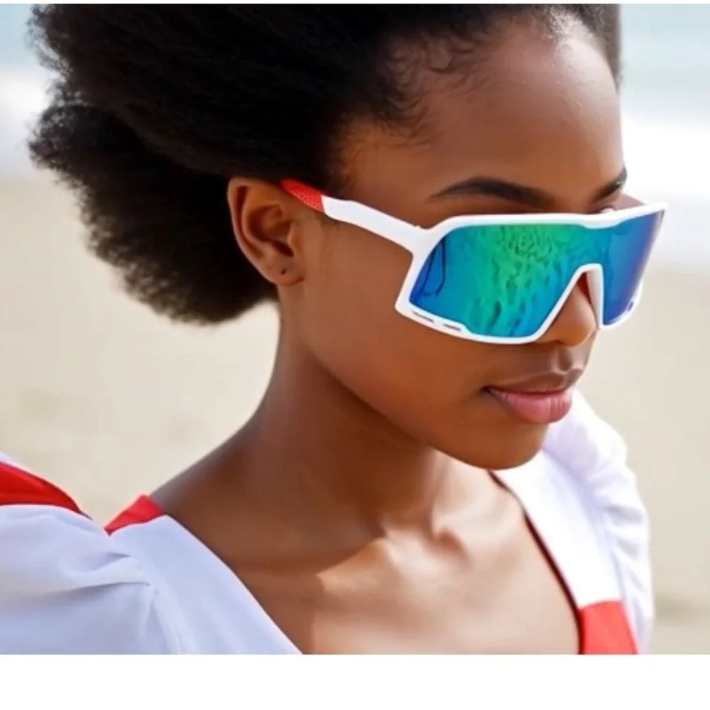 Square Sport Sunglasses‎ for Women Outdoor Sports Driving Glasses Golfing Street